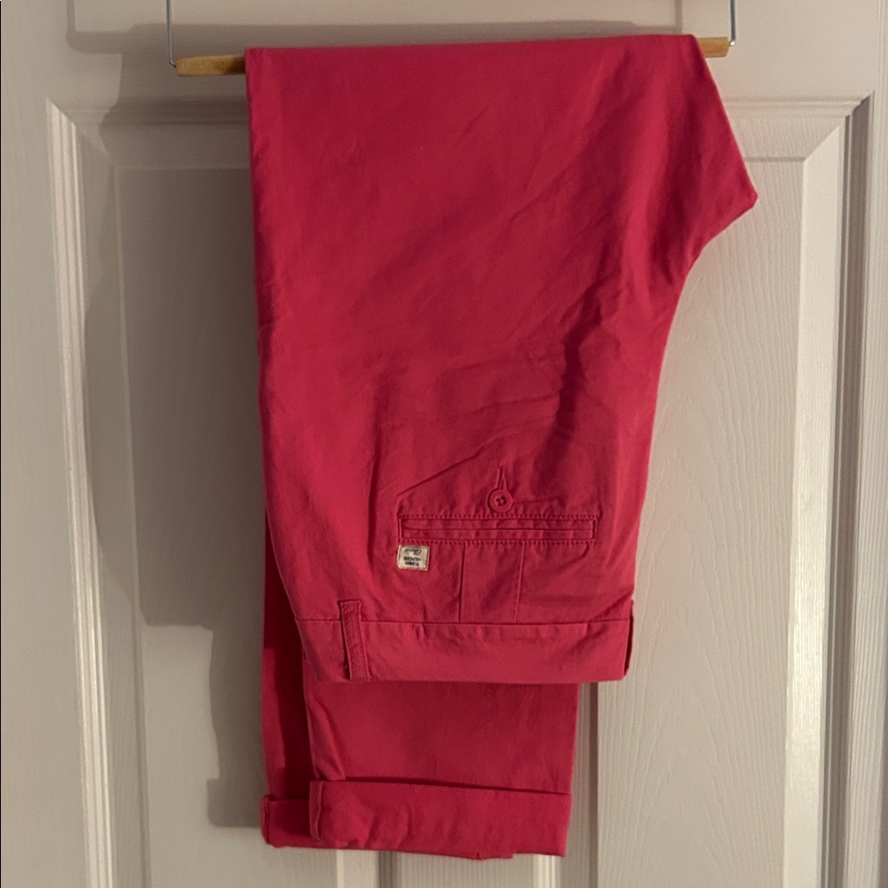 Tommy Hilfiger Vibrant Pink Chinos
